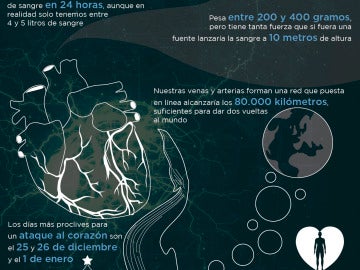 Infografía corazón