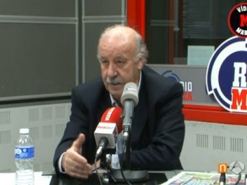 Vicente del Bosque, en Radio Marca