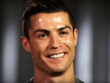 Cristiano Ronaldo, en una entrevista personal de la FIFA Cristiano Ronaldo, en una entrevista personal de la FIFA