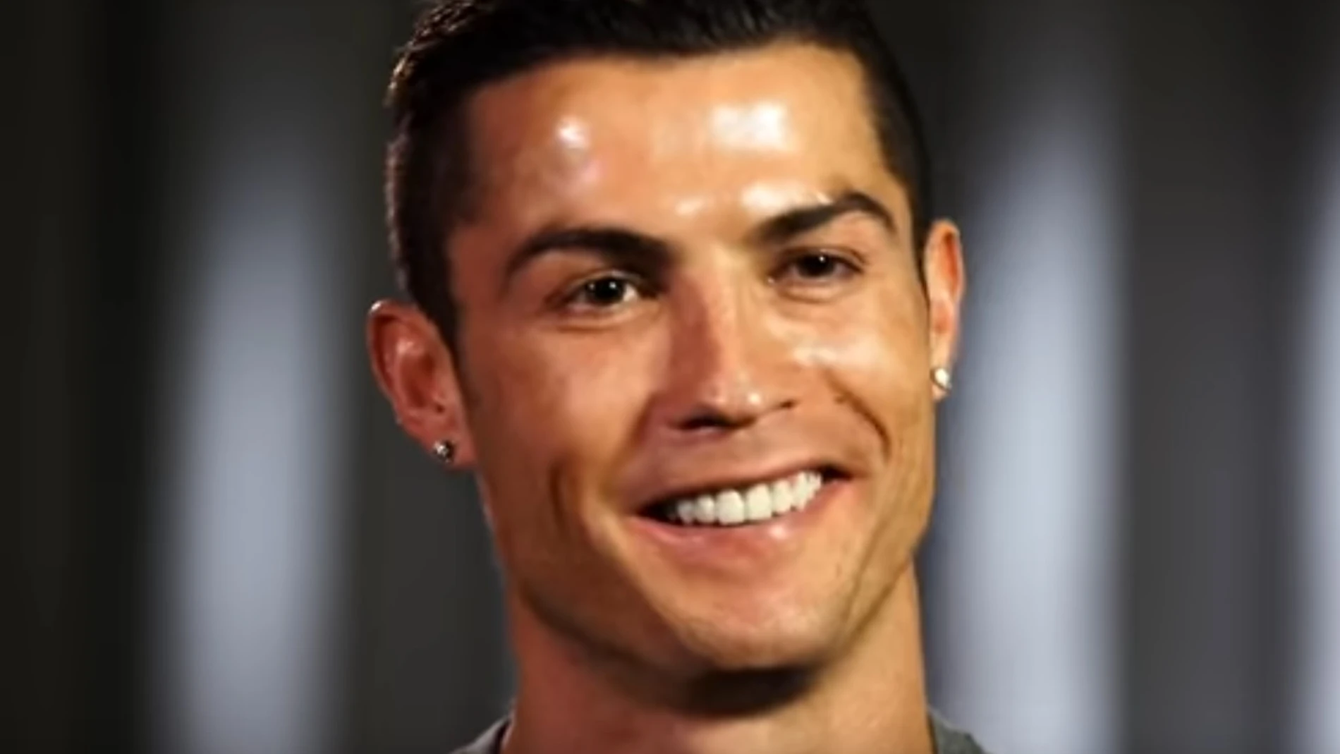 Cristiano Ronaldo, en una entrevista personal de la FIFA Cristiano Ronaldo, en una entrevista personal de la FIFA