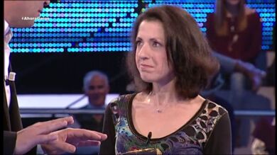 Cristina vuelve a '¡Ahora Caigo!' para cumplir un sueño