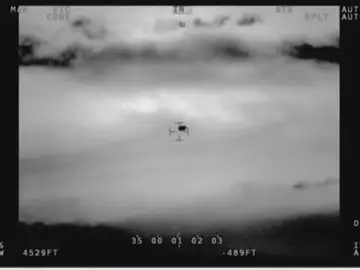 Captura del OVNI avistado en Chile Captura del OVNI avistado en Chile