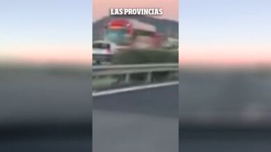 Interceptan a un kamikaze en la autopista AP-7, en Valencia, después de recorrer varios kilómetros en sentido contrario