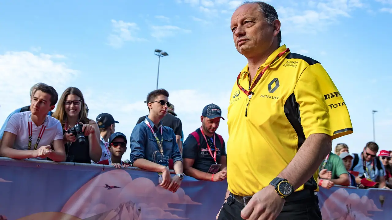 Frederic Vasseur, ya exjefe de equipo de Renault