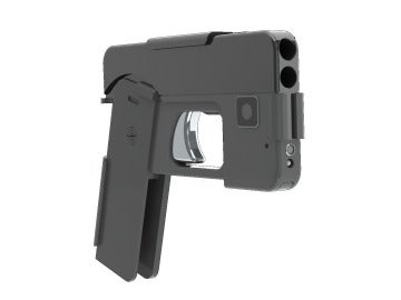Pistola con forma de iPhone