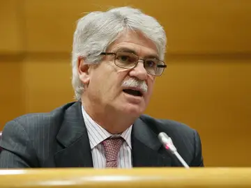 Dastis, ministro de Exteriores, en el Senado Dastis, ministro de Exteriores, en el Senado