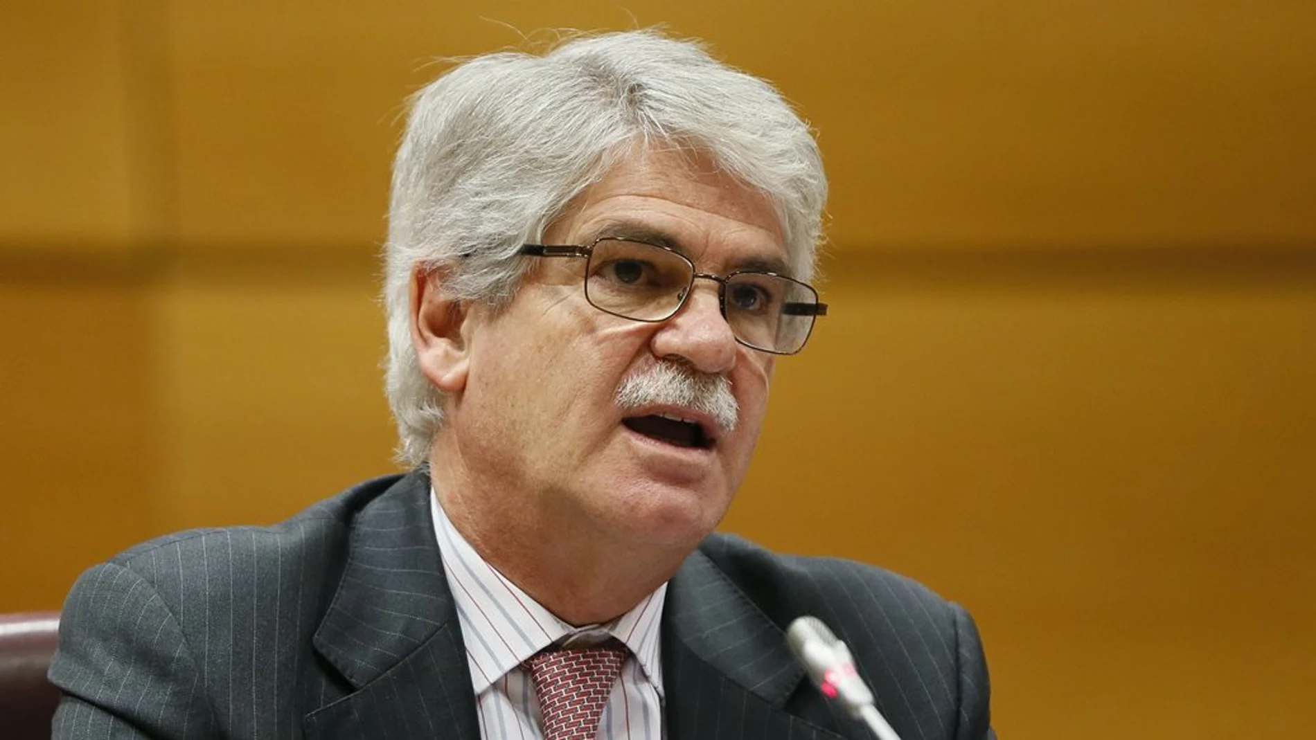 Dastis, ministro de Exteriores, en el Senado Dastis, ministro de Exteriores, en el Senado