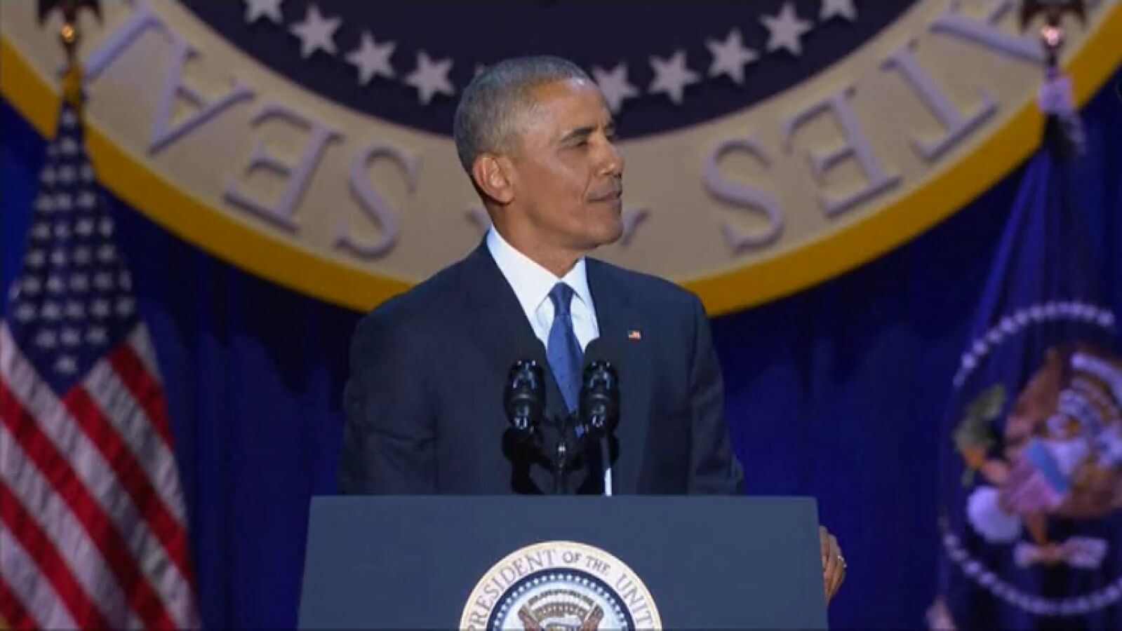 Los mejores momentos del discurso de despedida de Barack Obama en Chicago