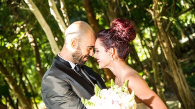 La cariñosa sesión de fotos de Marie y Jonathan como recién casados