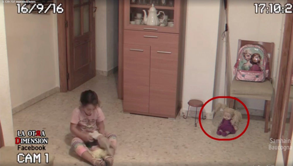 Imagen del vídeo grabado