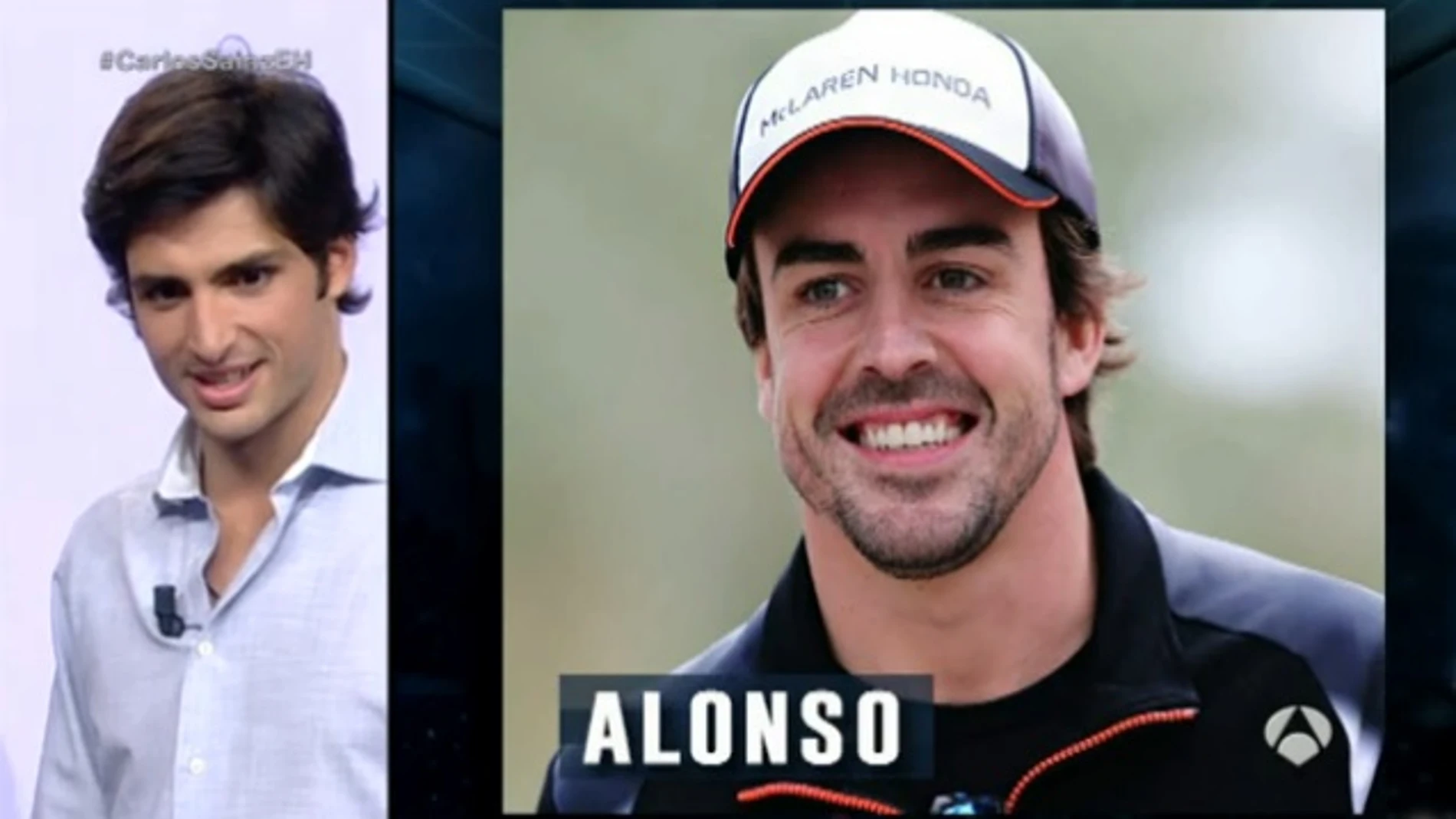 ¿Cuál esa el mote que le ha puesto Sainz a Alonso?