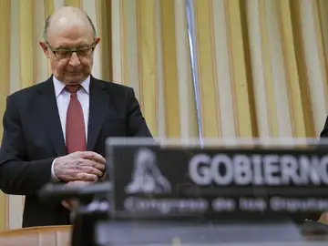 El ministro de Hacienda y Función Pública, Cristóbal Montoro El ministro de Hacienda y Función Pública, Cristóbal Montoro