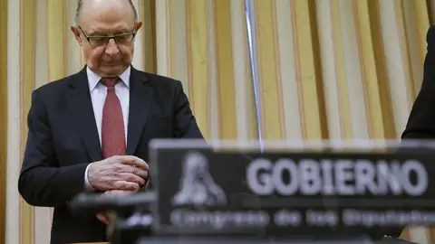 El ministro de Hacienda y Función Pública, Cristóbal Montoro El ministro de Hacienda y Función Pública, Cristóbal Montoro