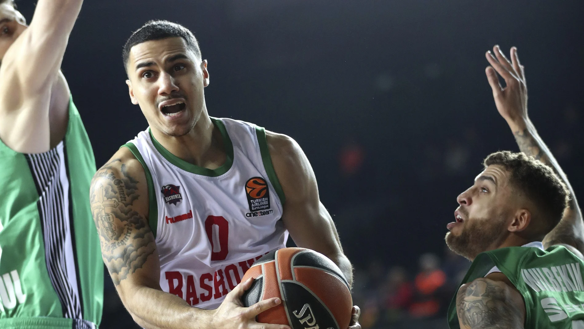 El base del Baskonia Shane Larkin El base del Baskonia Shane Larkin