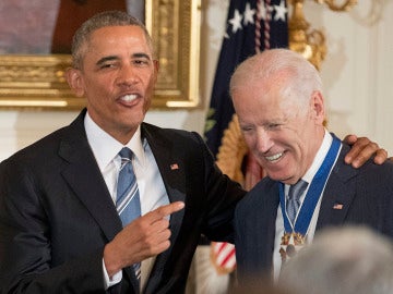 Obama concede la Medalla de la Libertad a Joe Biden