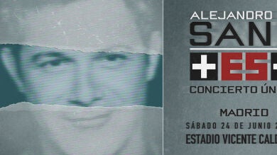 Alejandro Sanz anuncia un concierto único en Madrid para celebrar los 20 años de su disco 'Más' 