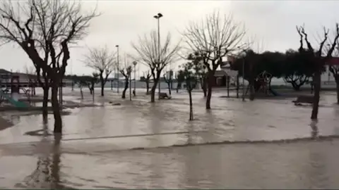 Desbordamientos en Murcia Desbordamientos en Murcia