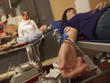 Vacuna contra la gripe en un hospital Vacuna contra la gripe en un hospital