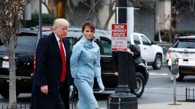 Melania Trump confía en Ralph Lauren para el día de la investidura de Donald Trump