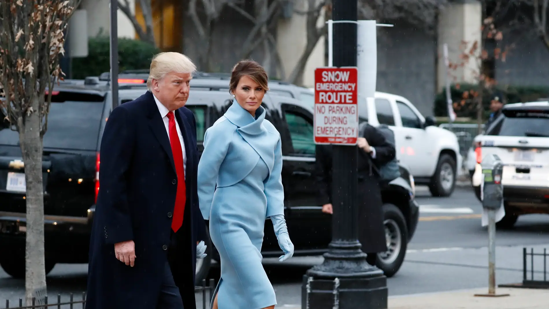 El look impecable de Melania Trump