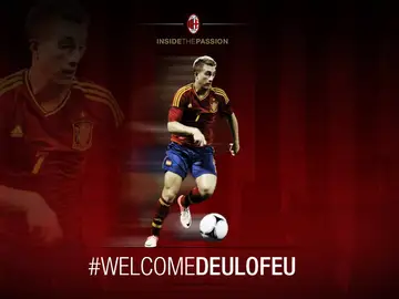 El Milan da la bienvenida a Deulofeu El Milan da la bienvenida a Deulofeu