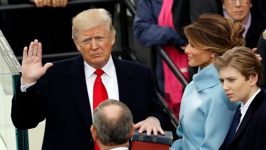 Toma de posesi&oacute;n de Donald Trump
