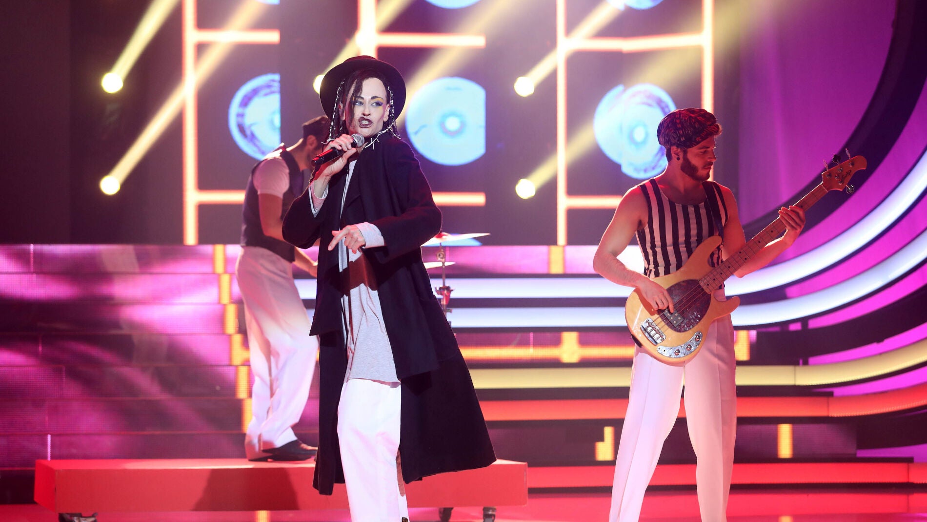 Esther Arroyo se pone en la piel de Boy George, el vocalista de Culture Club