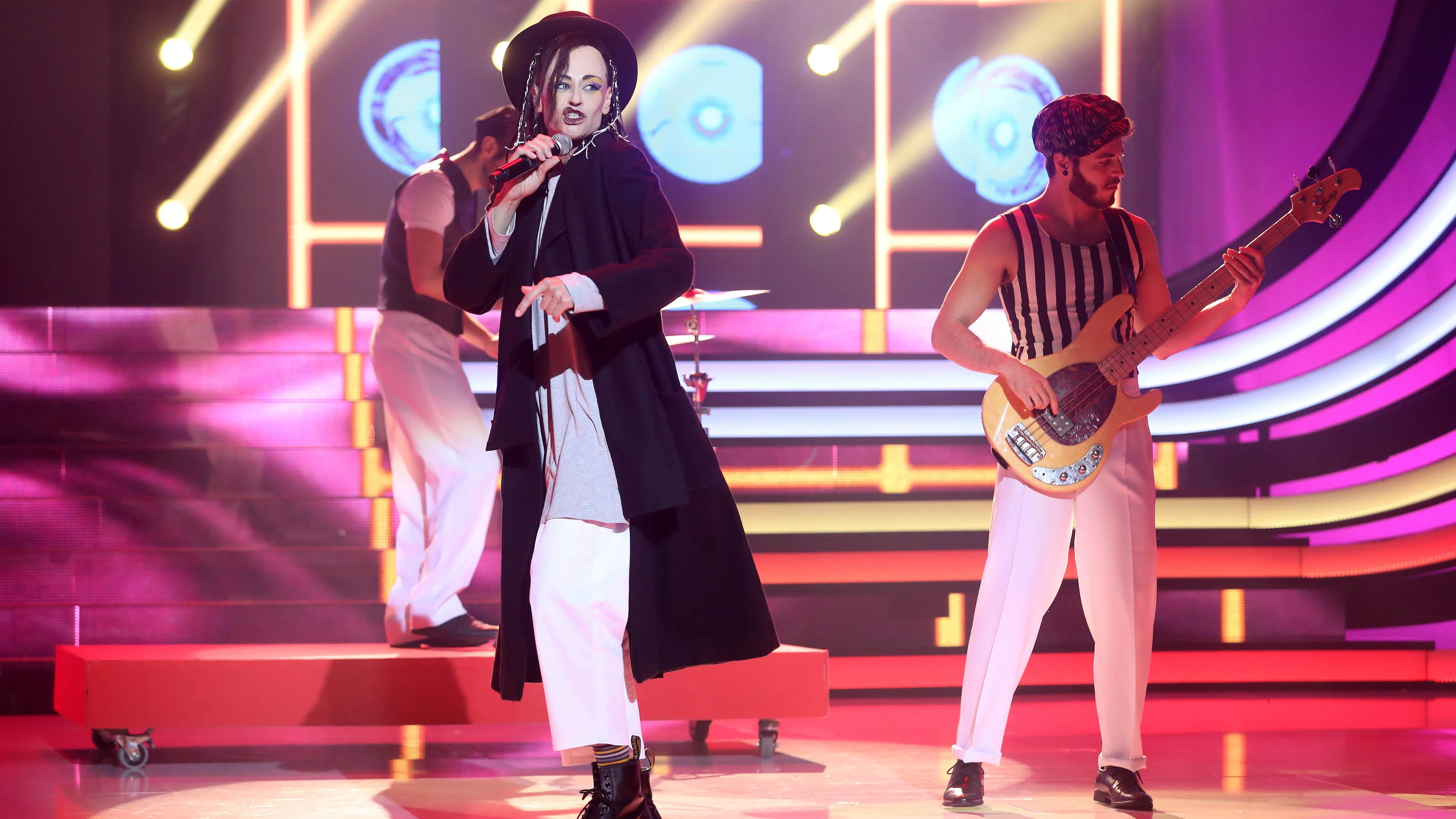Esther Arroyo se pone en la piel de Boy George, el vocalista de Culture Club Esther Arroyo se pone en la piel de Boy George, el vocalista de Culture Club