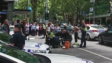 Al menos tres muertos y una veintena de heridos por un atropello masivo y deliberado en Melbourne, en Australia