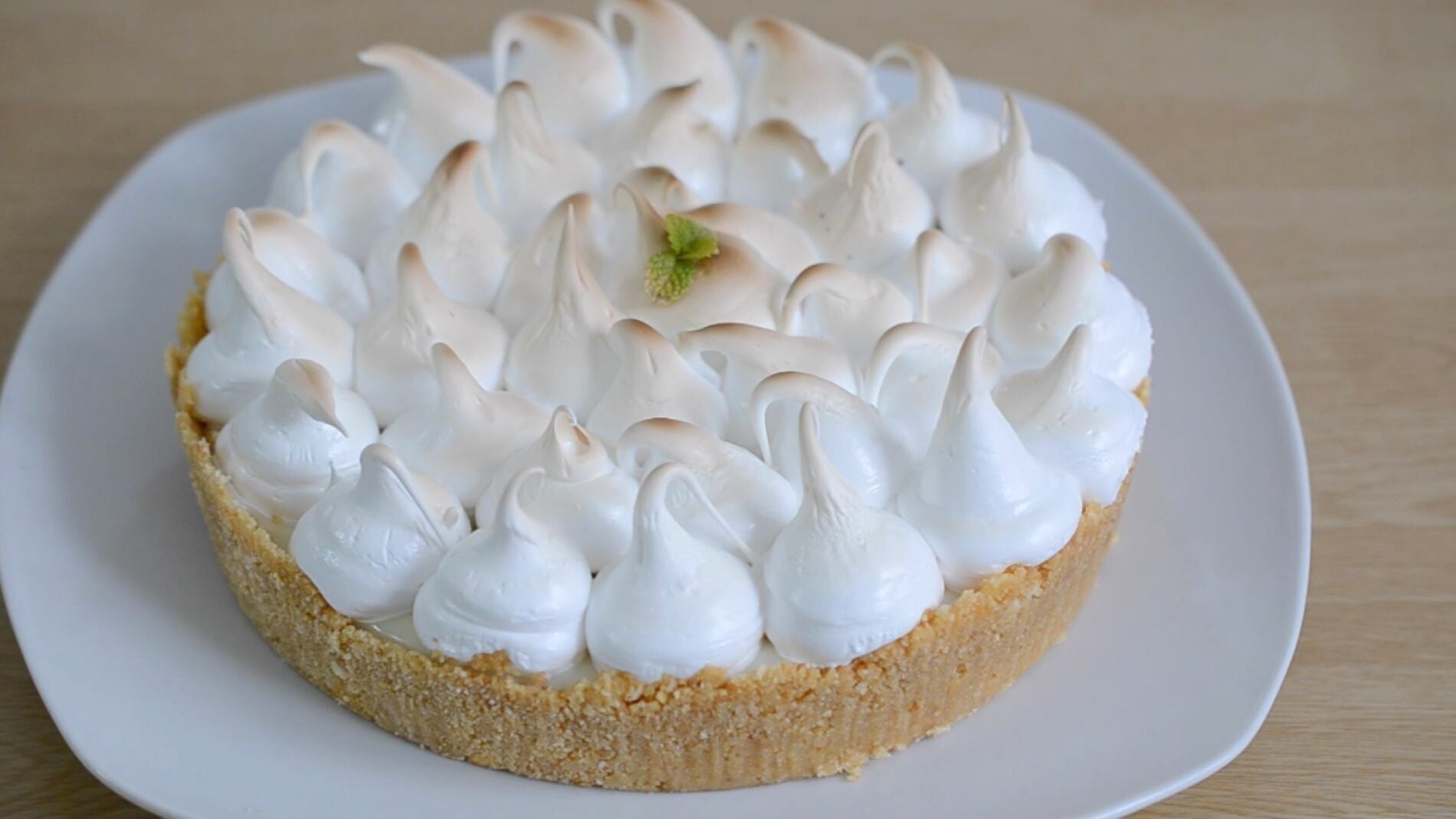 Con ustedes, la tarta de lim&oacute;n.