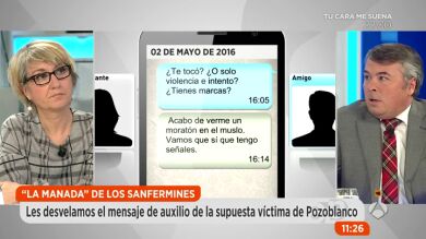 Los mensajes de auxilio de la supuesta víctima sexual de Pozoblanco: 