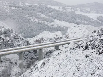La A3 cubierta de Nieve La A3 cubierta de Nieve