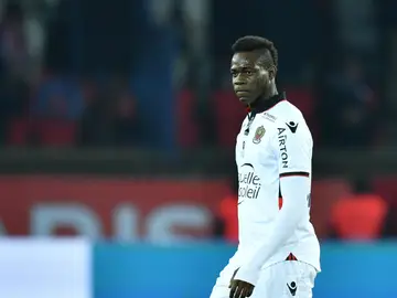 Mario Balotelli, en un partido con el Niza Mario Balotelli, en un partido con el Niza