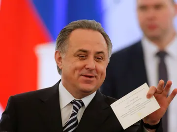 Vitaly Mutko, durante un acto Vitaly Mutko, durante un acto