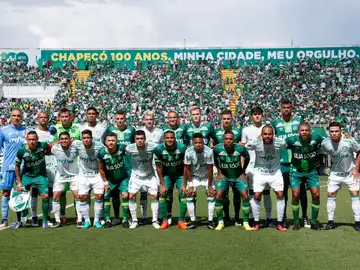 La nueva plantilla del Chapecoense La nueva plantilla del Chapecoense