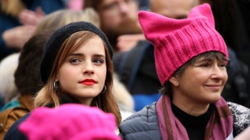 Emma Watson en la Marcha de las Mujeres