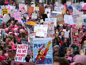 Marcha de las Mujeres en Washington contra Trump