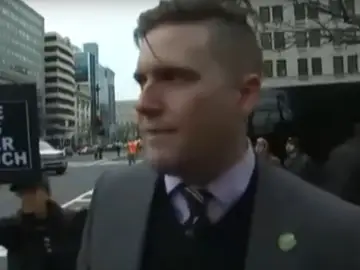 El líder ultraderechista Richard Spencer El líder ultraderechista Richard Spencer