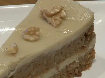 A la rica tarta de zanahoria crudivegana A la rica tarta de zanahoria crudivegana