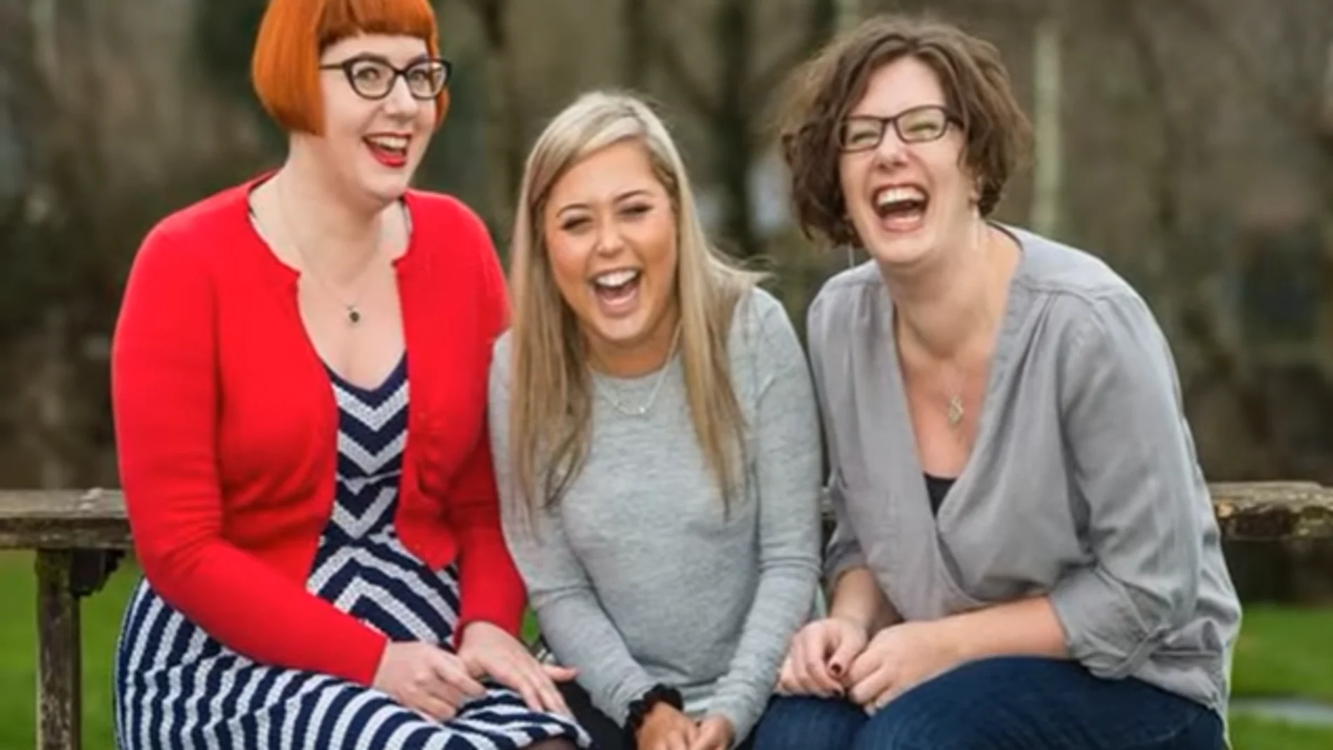 Hannah, Georgina y Natalie, en su quedada en Davon Hannah, Georgina y Natalie, en su quedada en Davon