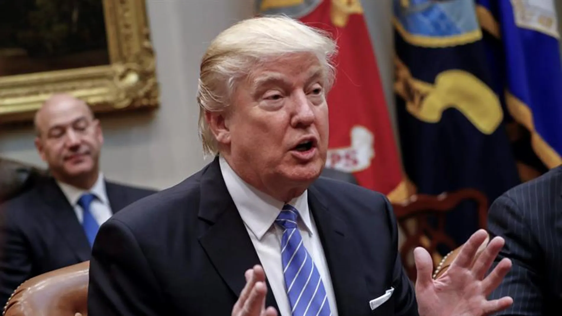 El presidente de EEUU, Donald Trump El presidente de EEUU, Donald Trump