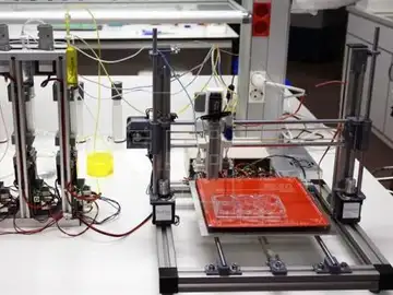 Fotografía facilitada por la Universidad Carlos III de Madrid de la bioimpresora 3D Fotografía facilitada por la Universidad Carlos III de Madrid de la bioimpresora 3D