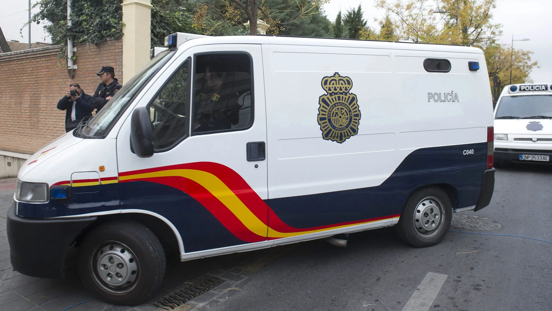 Un furgón de la Policía Nacional Un furgón de la Policía Nacional