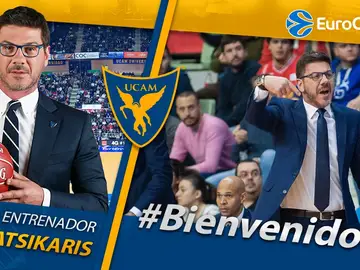 Katsikaris, nuevo entrenador del UCAM Murcia Katsikaris, nuevo entrenador del UCAM Murcia
