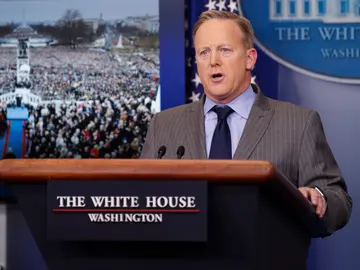 El nuevo portavoz de la Casa Blanca, Sean Spicer El nuevo portavoz de la Casa Blanca, Sean Spicer