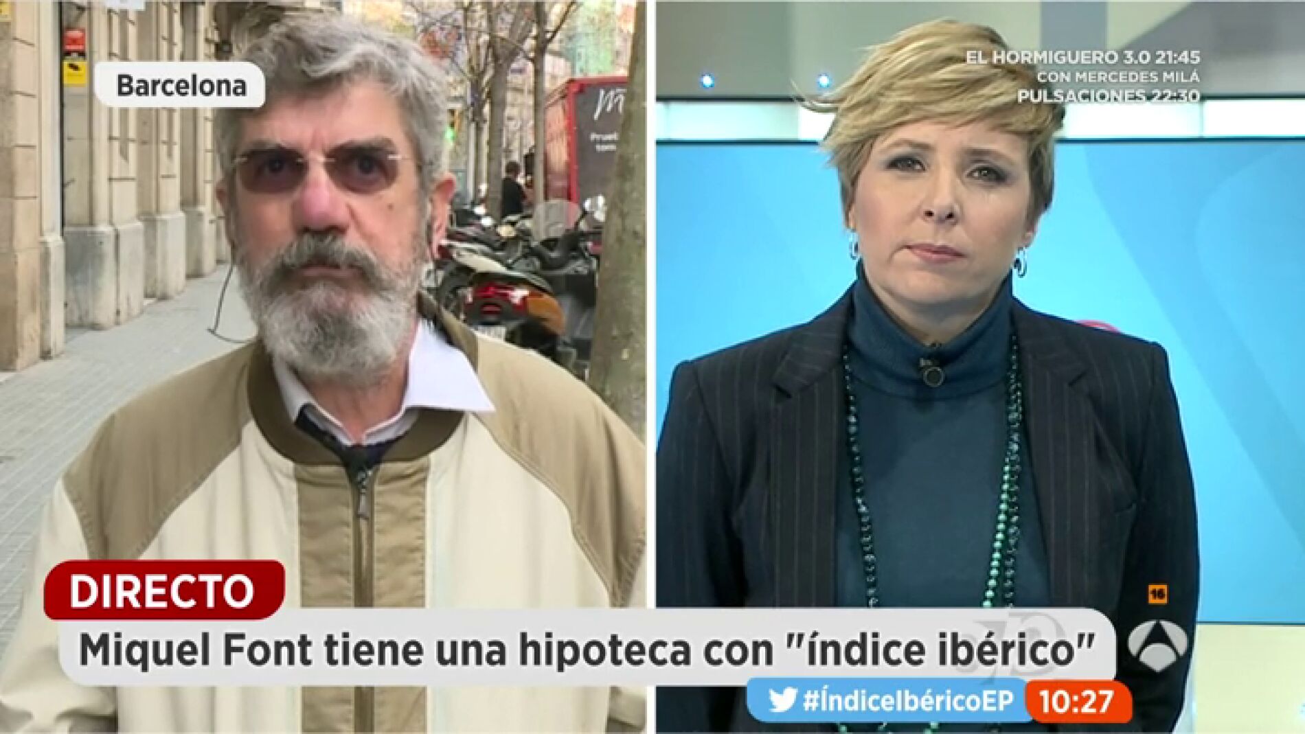 Frame 111.867777 de: M&iacute;quel Font, afectado por el IRPH: "Contrat&eacute; el &iacute;ndice ib&eacute;rico porque me dijeron que era menos vol&aacute;til que el euribor" 