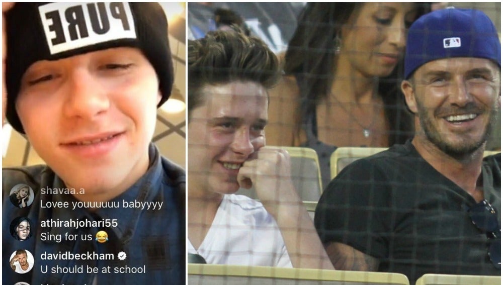 El mensaje de Beckham a su hijo en Instagram
