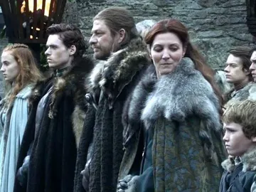 La familia Stark en la primera temporada de 'Juego de Tronos' La familia Stark en la primera temporada de 'Juego de Tronos'