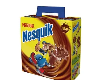 Una caja de Nesquik Una caja de Nesquik