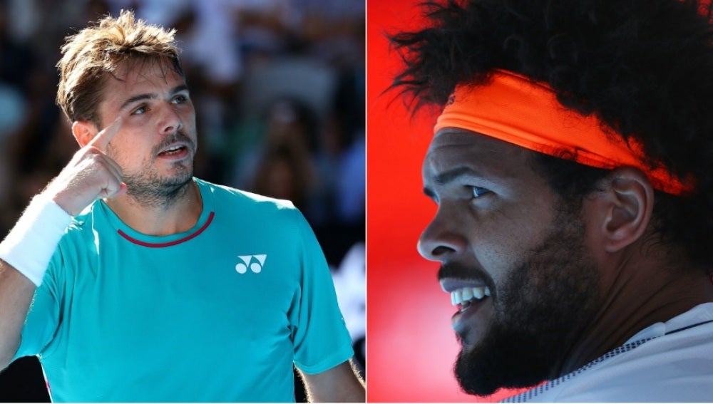 Wawrinka y Tsonga, surrealista discusión en Australia